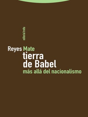 cover image of Tierra de Babel